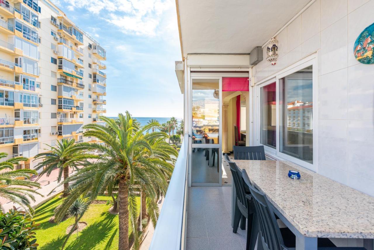 50 Mts Beach With Sea Views Pool Algarrobo Costa Bagian luar foto