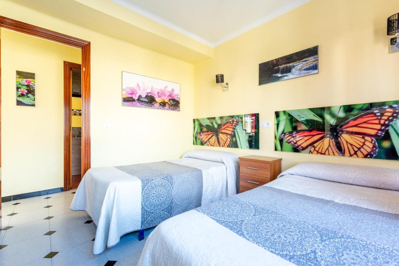 50 Mts Beach With Sea Views Pool Algarrobo Costa Bagian luar foto