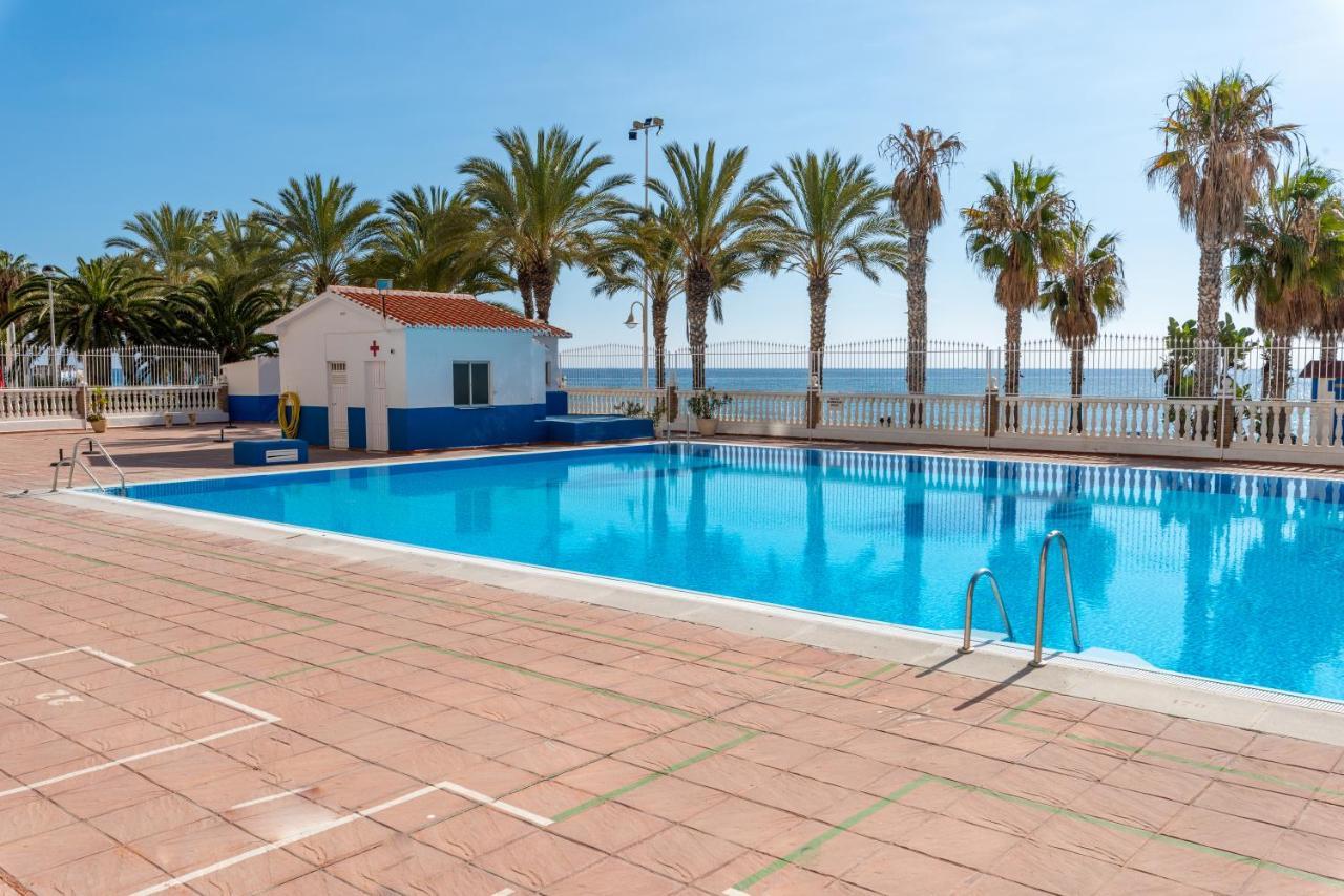 50 Mts Beach With Sea Views Pool Algarrobo Costa Bagian luar foto